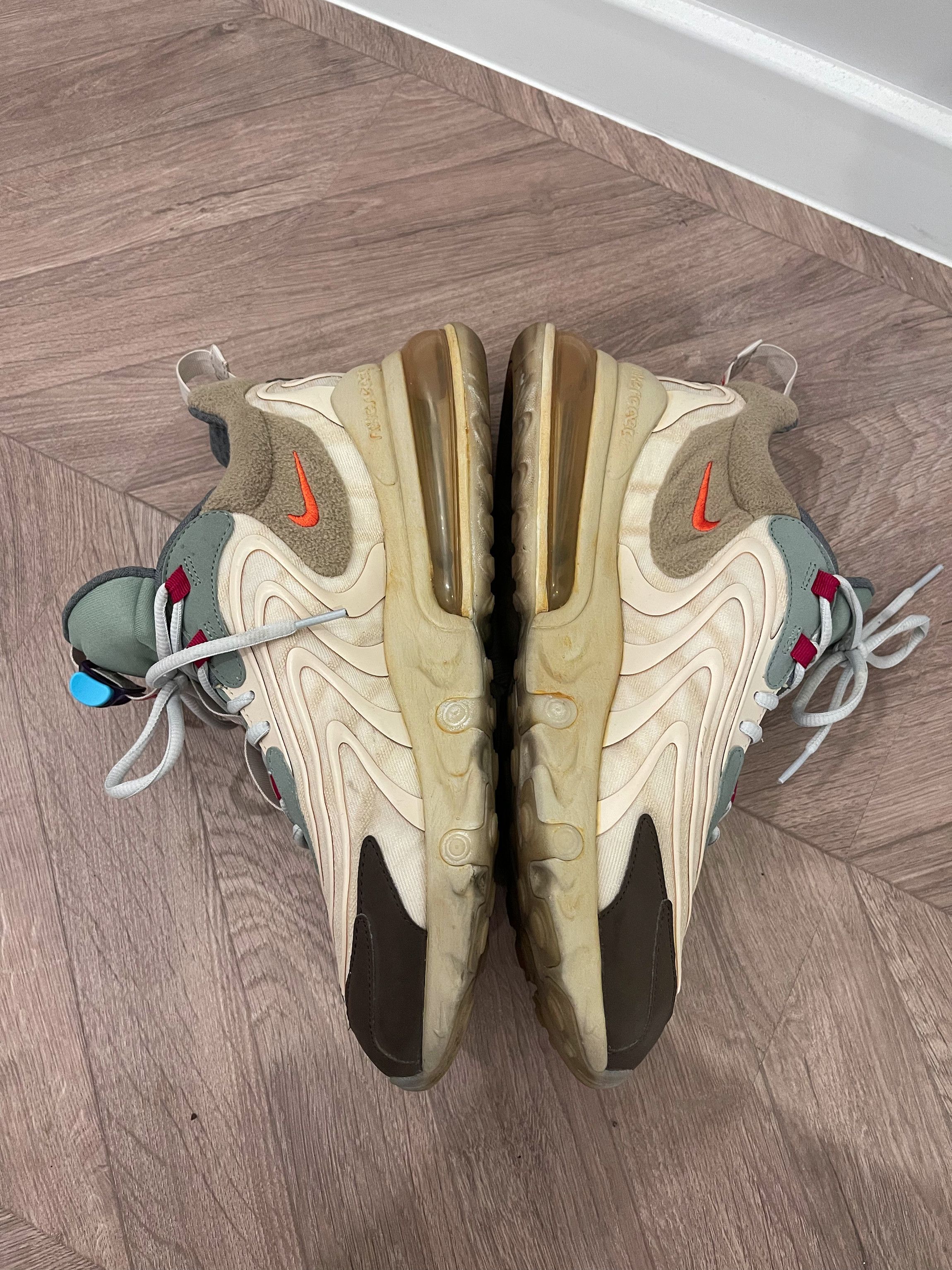 Nike × Travis Scott Air Max 270 React Travis Scott Cactus Trails Size US 11.5 / EU 44-45 - 5 Thumbnail