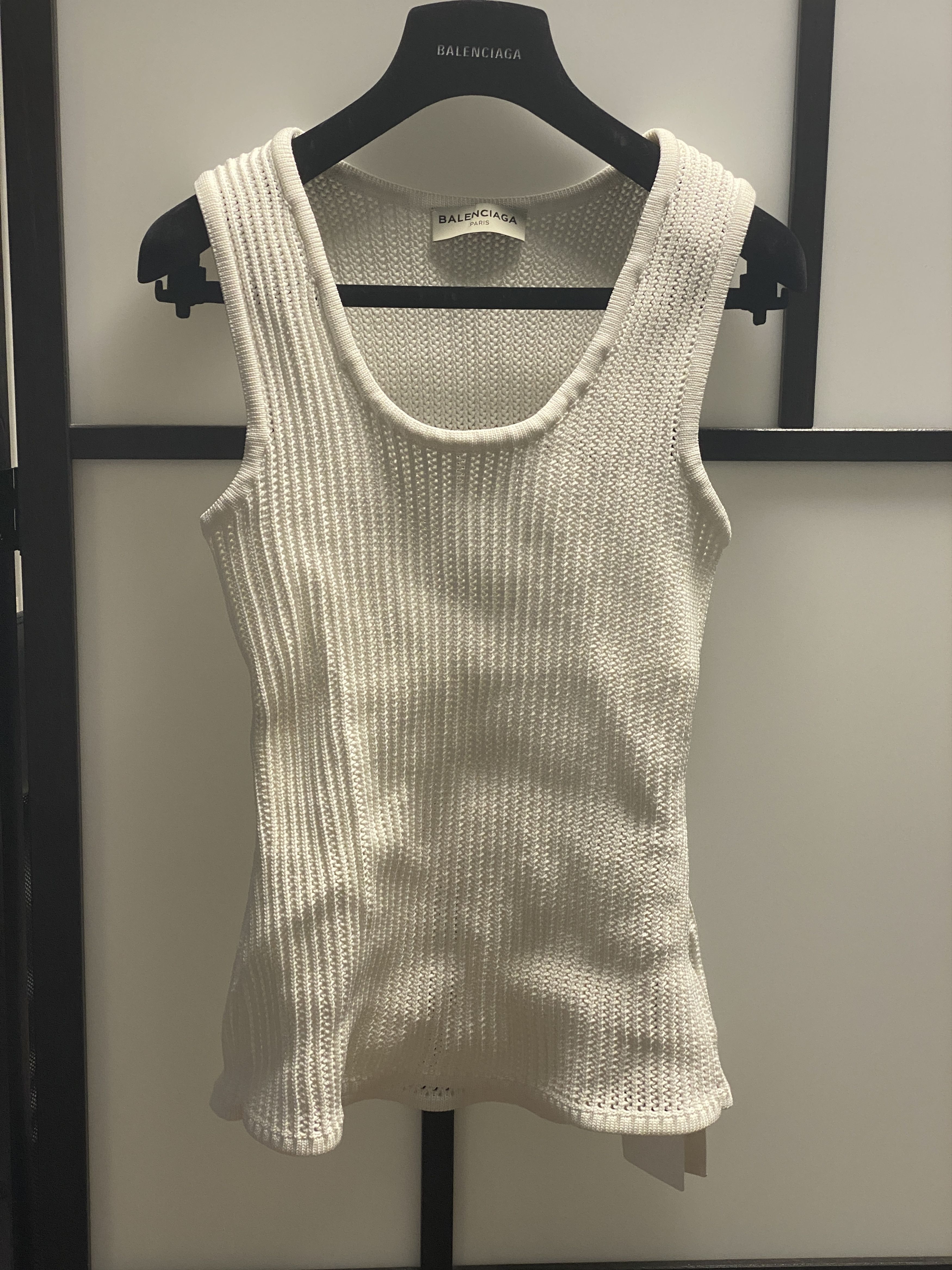 Balenciaga SS17 Chainmail Knit in rare white Size US M / EU 48-50 / 2 - 1 Thumbnail