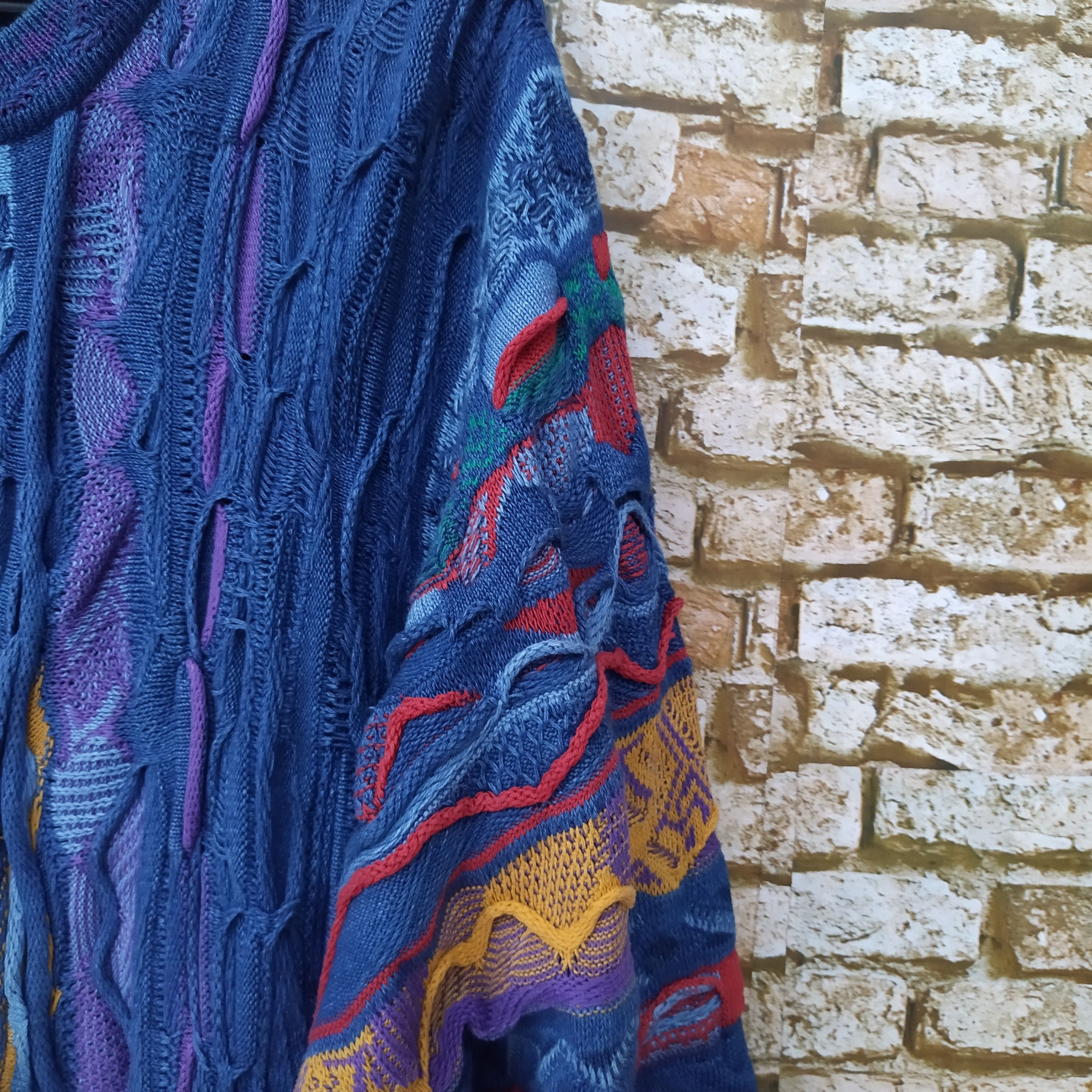 Coogi 90s COOGI KNITWEAR (D413) Size US M / EU 48-50 / 2 - 2 Thumbnail