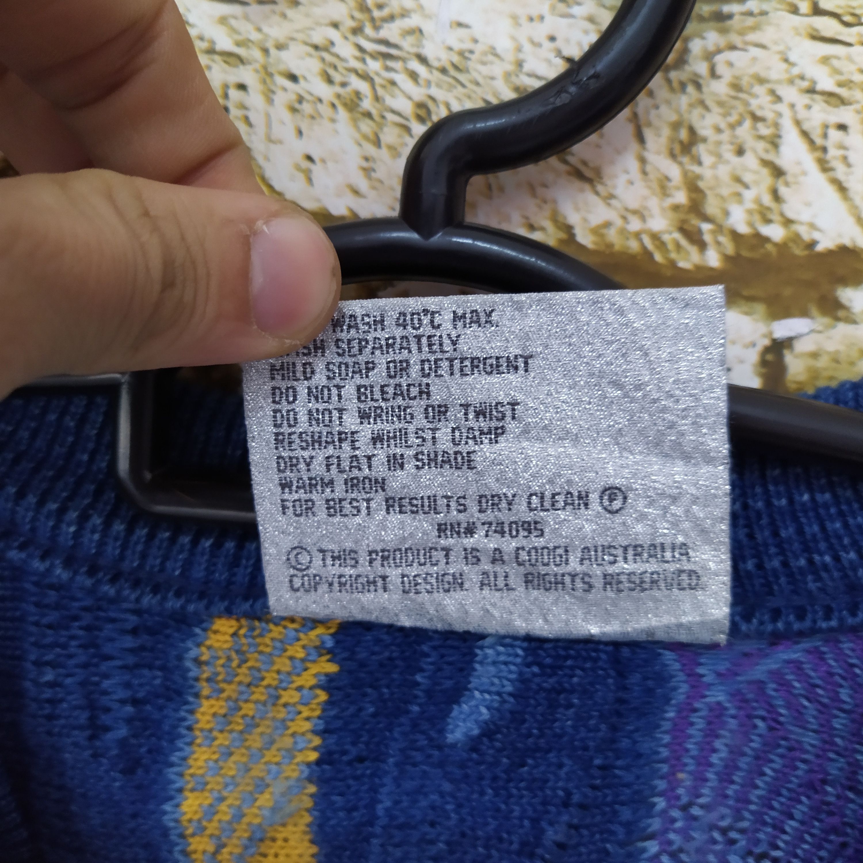 Coogi 90s COOGI KNITWEAR (D413) Size US M / EU 48-50 / 2 - 4 Thumbnail