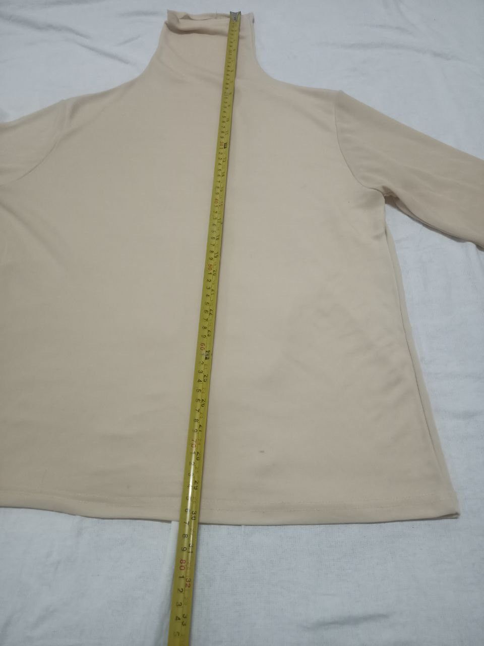Y's × Yohji Yamamoto Y’S Collection Turtle Neck Cream Shirt Size US M / EU 48-50 / 2 - 9 Thumbnail