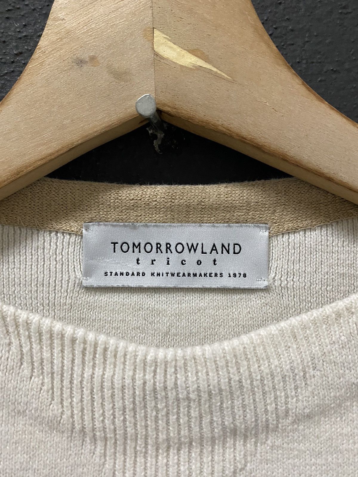 Tomorrowland 🇯🇵TOMORROWLAND TRICOT MADE IN JAPAN CABLE KNIT SWEATSHIRT Size US S / EU 44-46 / 1 - 7 Thumbnail