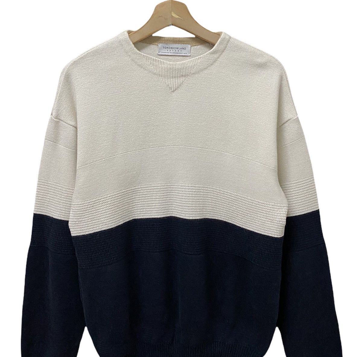 Tomorrowland 🇯🇵TOMORROWLAND TRICOT MADE IN JAPAN CABLE KNIT SWEATSHIRT Size US S / EU 44-46 / 1 - 3 Thumbnail