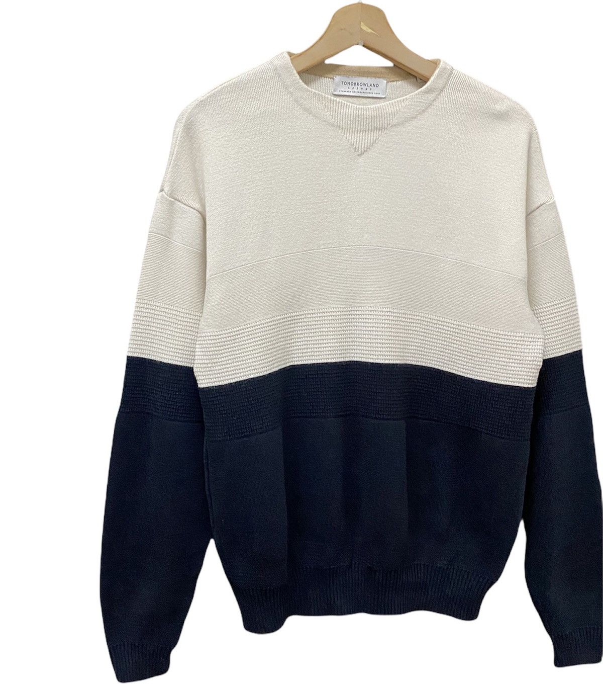 Tomorrowland 🇯🇵TOMORROWLAND TRICOT MADE IN JAPAN CABLE KNIT SWEATSHIRT Size US S / EU 44-46 / 1 - 4 Thumbnail