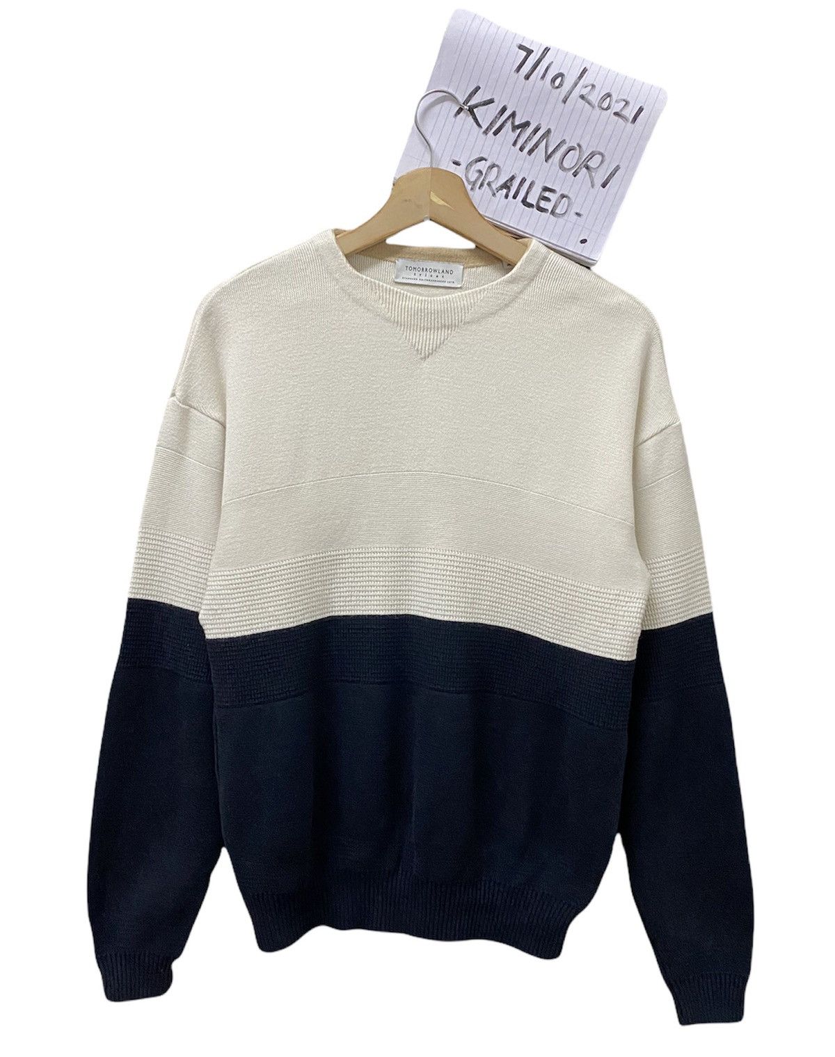 Tomorrowland 🇯🇵TOMORROWLAND TRICOT MADE IN JAPAN CABLE KNIT SWEATSHIRT Size US S / EU 44-46 / 1 - 6 Thumbnail