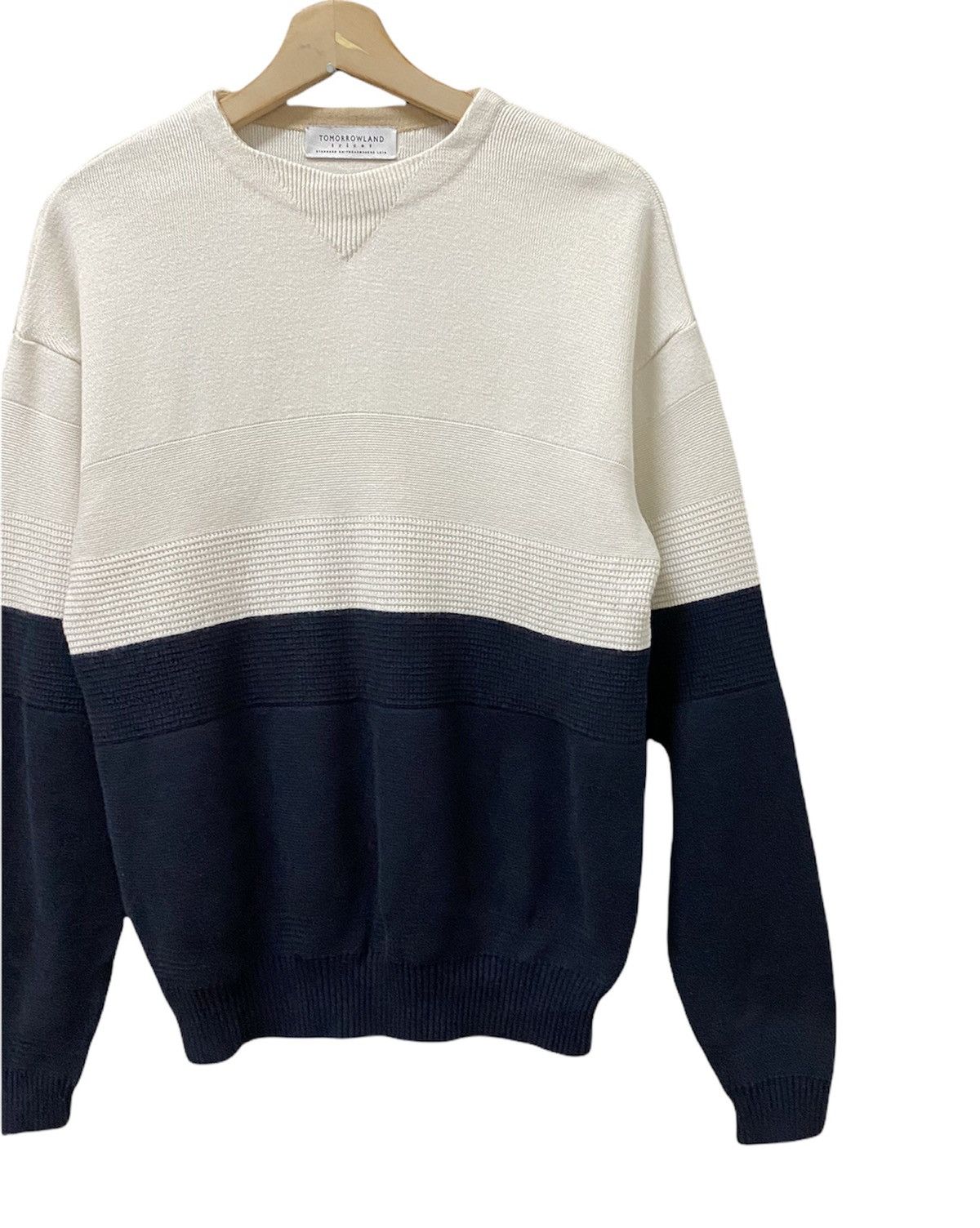 Tomorrowland 🇯🇵TOMORROWLAND TRICOT MADE IN JAPAN CABLE KNIT SWEATSHIRT Size US S / EU 44-46 / 1 - 5 Thumbnail