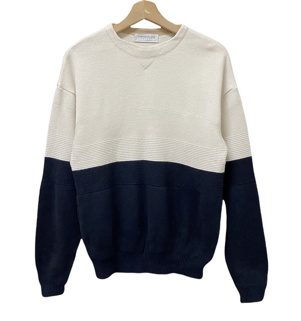 Tomorrowland 🇯🇵TOMORROWLAND TRICOT MADE IN JAPAN CABLE KNIT SWEATSHIRT Size US S / EU 44-46 / 1 - 1 Thumbnail