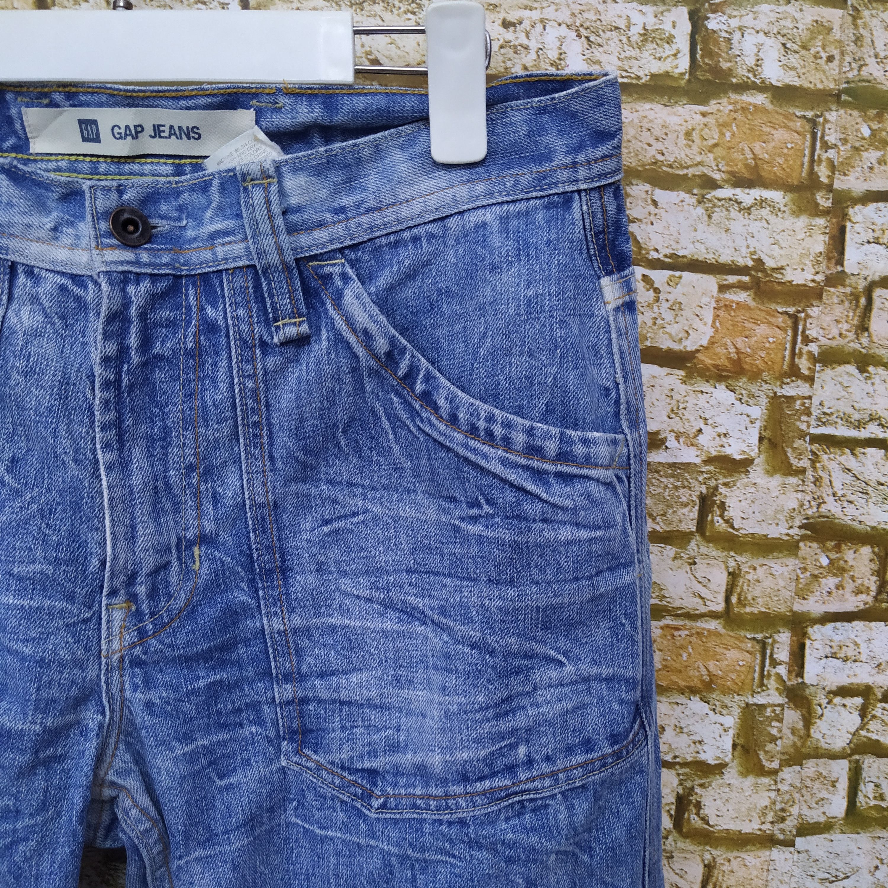 Gap GAP BAKERS DISTRESSED DENIM (D423) w32 Size US 32 / EU 48 - 2 Thumbnail