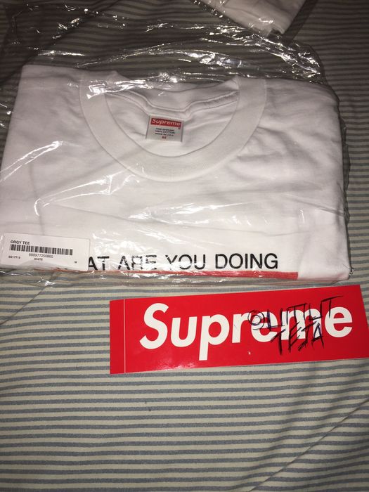 Supreme Orgy Tee White Grailed