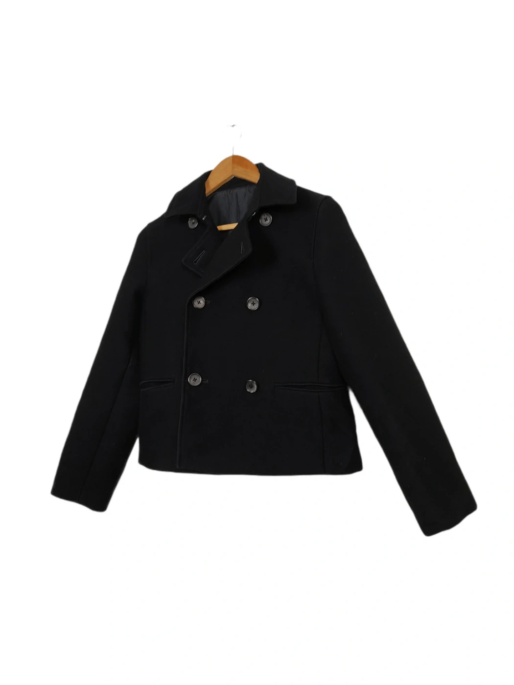 Margaret Howell Vintage MARGARET HOWELL Black Wool Button Jacket Size US M / EU 48-50 / 2 - 3 Thumbnail