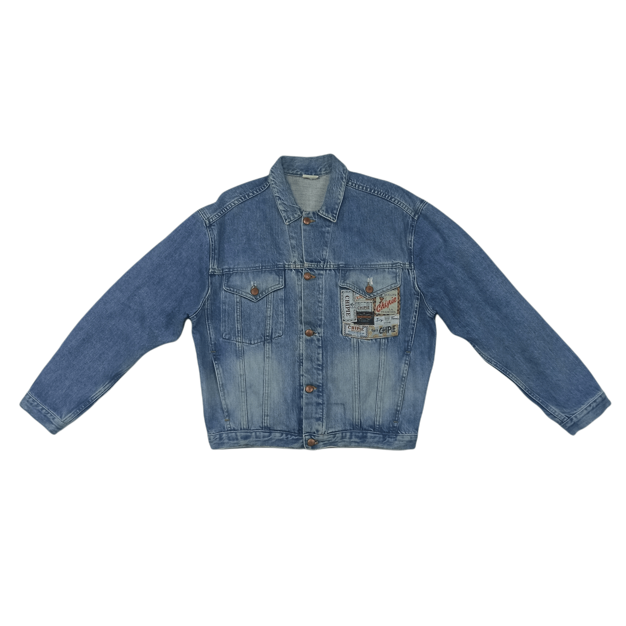 Vintage VTG Chipie Patchwork Jacket | Grailed