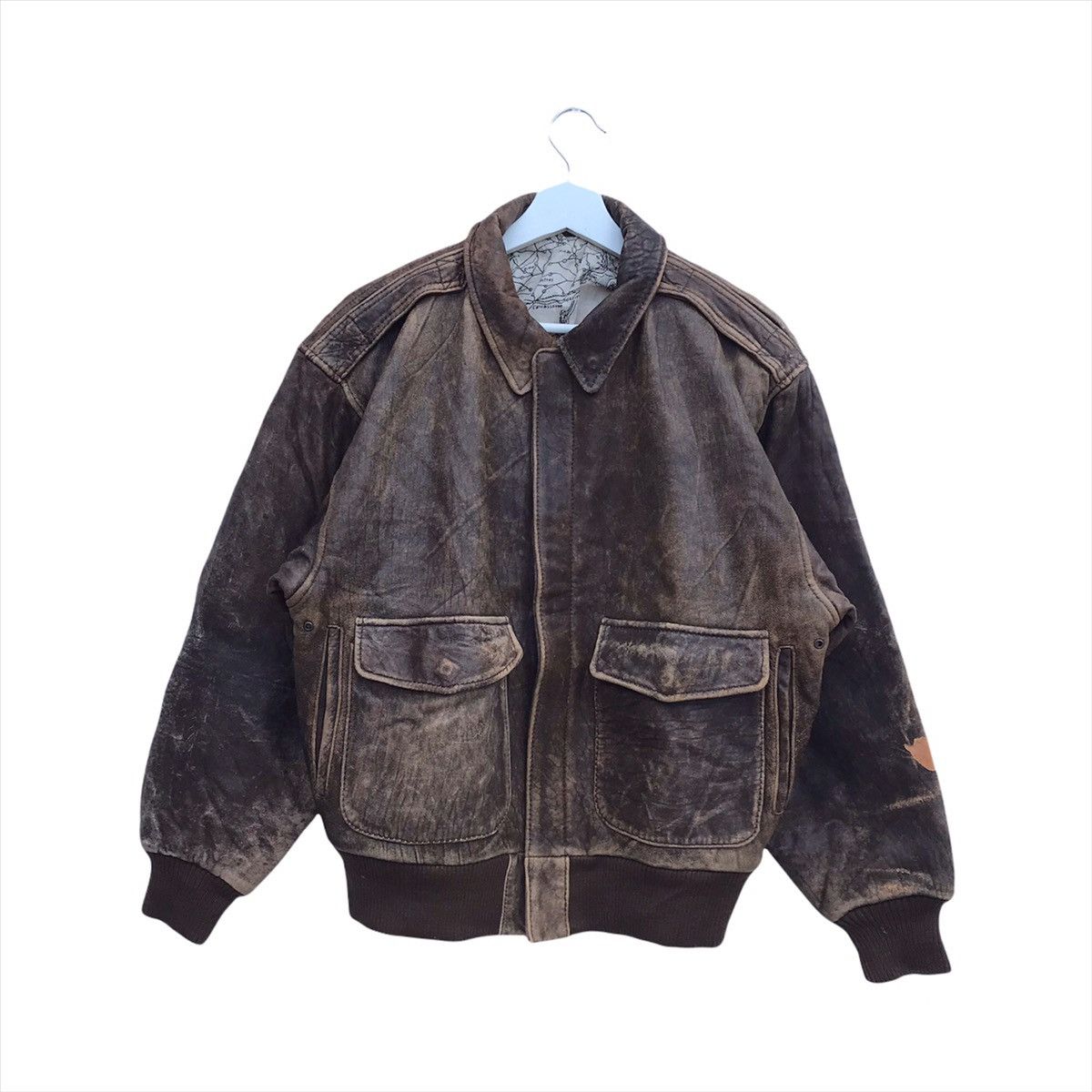Japanese Brand × Vintage Nice leather design jacket old school Size US M / EU 48-50 / 2 - 1 Thumbnail