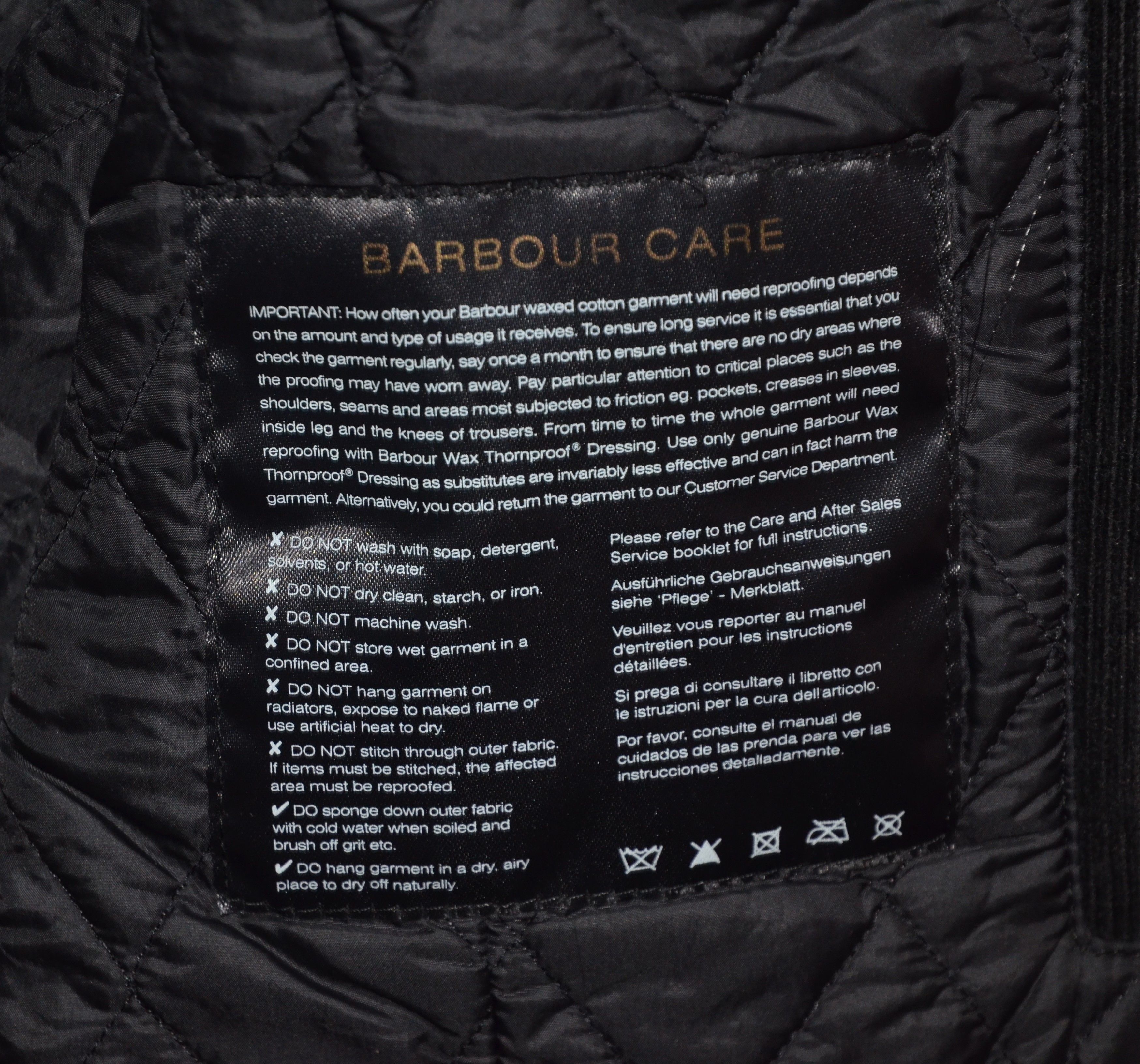 Barbour Barbour L2462 Faye Drawstring Wax Jacket Waterproof England Size S / US 4 / IT 40 - 10 Thumbnail