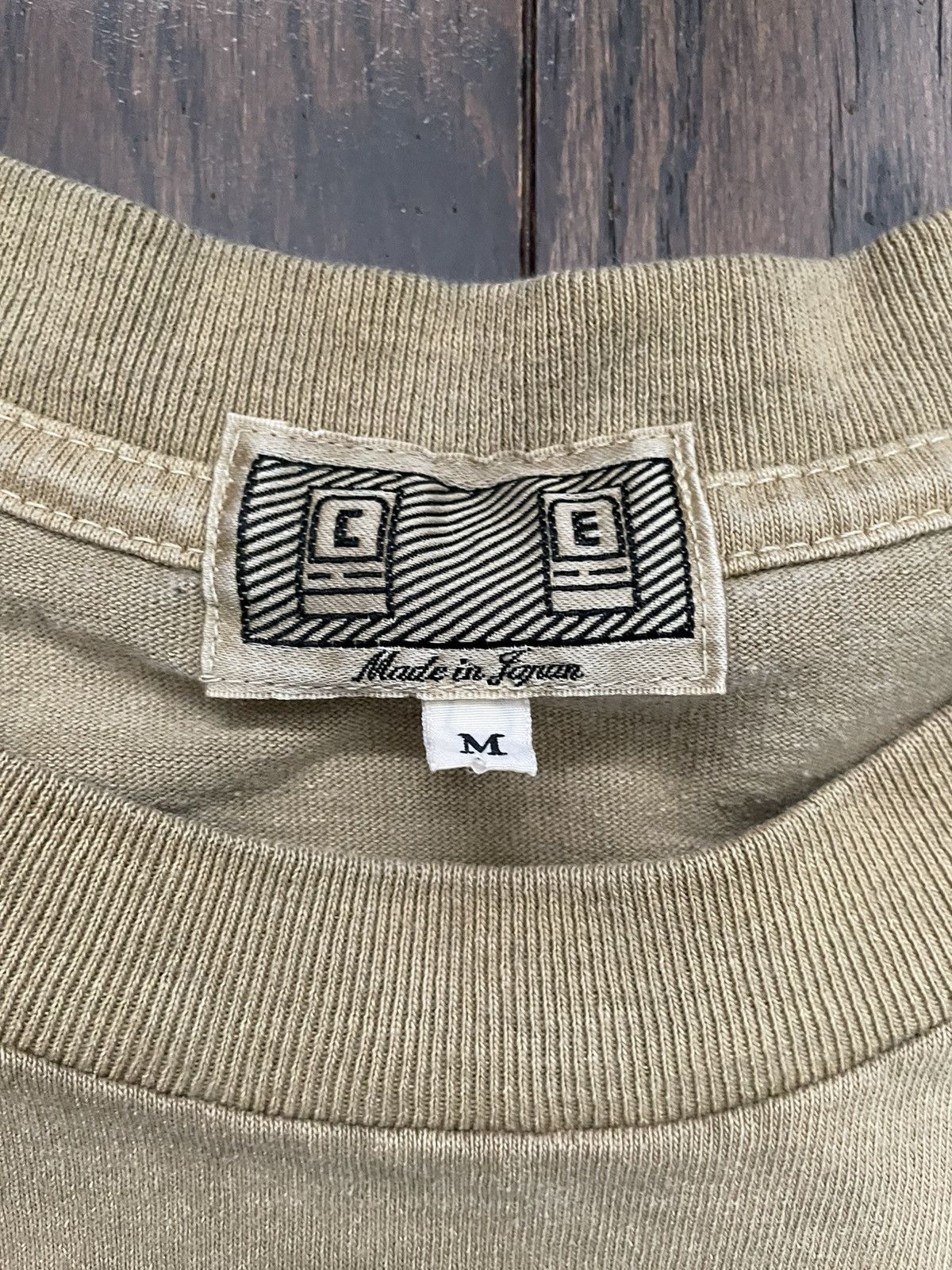Cav Empt Cav Empt 2C.3E Overdye T-shirt Sand Tan Size US M / EU 48-50 / 2 - 4 Thumbnail