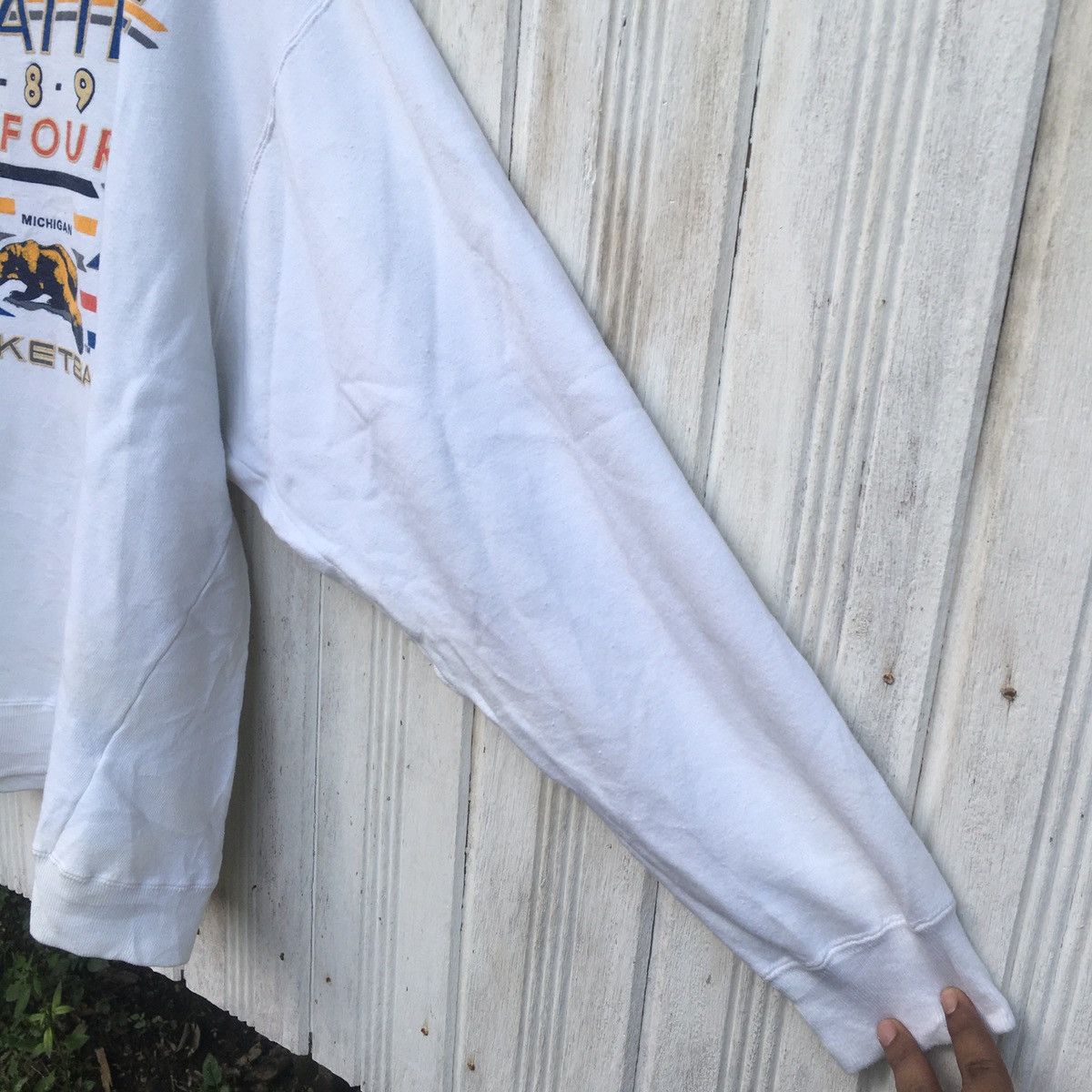 Vintage Vintage Seattle Final Tour 1989 Basketball Sweatshirt Size US XL / EU 56 / 4 - 4 Thumbnail