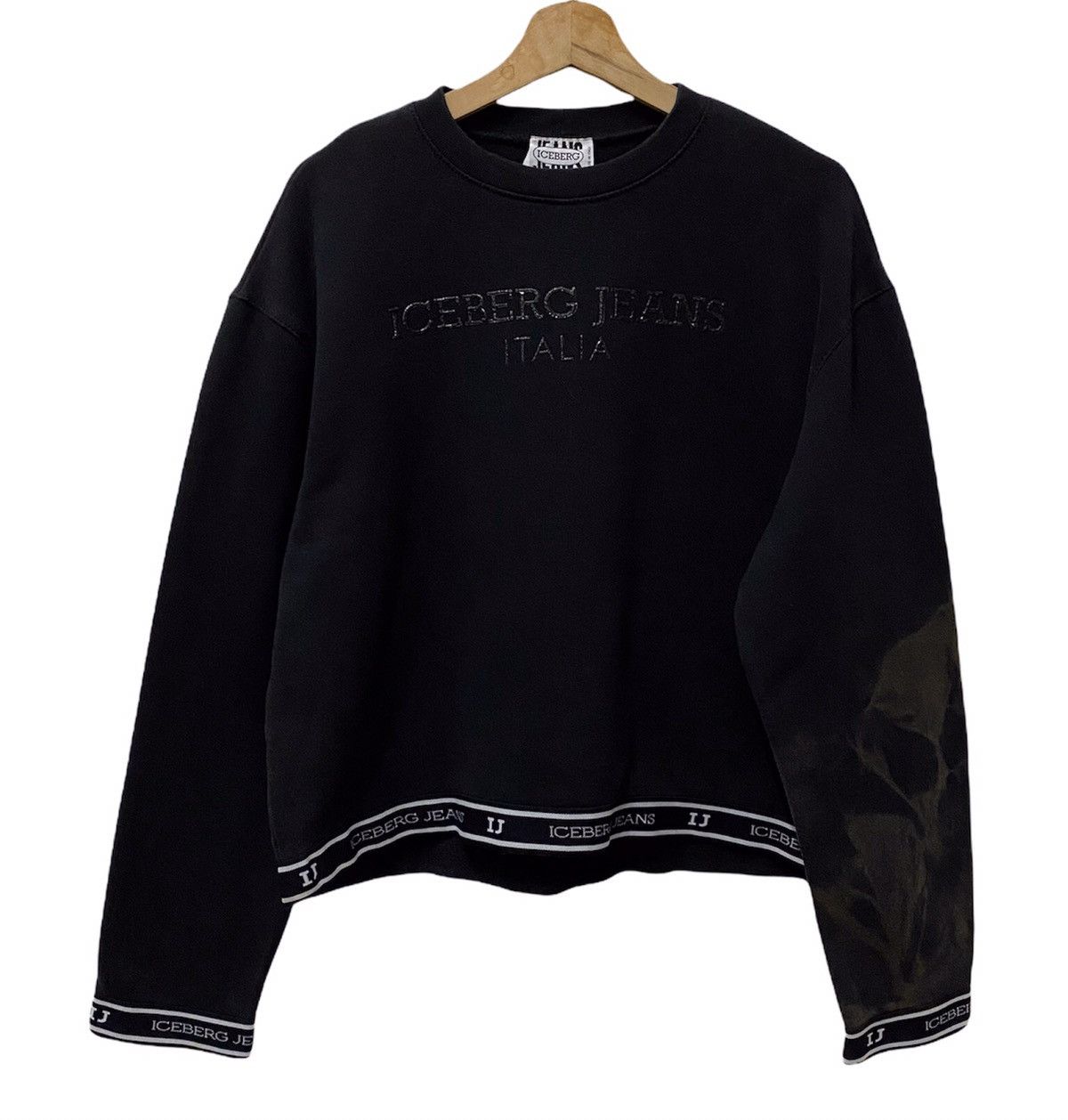 Iceberg RARE ICEBERG SIDE TAPE LOGOMATIC NATURAL DISTRESSED HAND Size US M / EU 48-50 / 2 - 1 Thumbnail