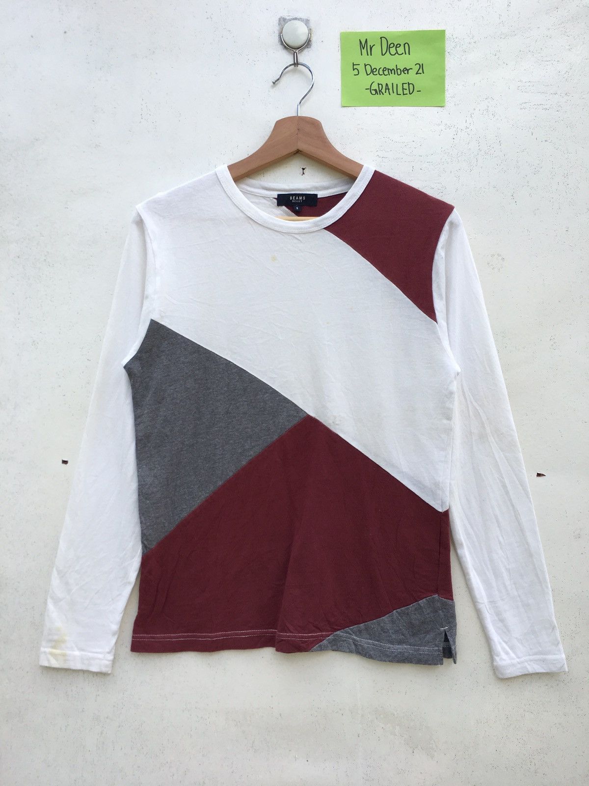 Beams Plus Rare Beams Multicolor Tone Longsleeve Shirt Size US S / EU 44-46 / 1 - 1 Thumbnail