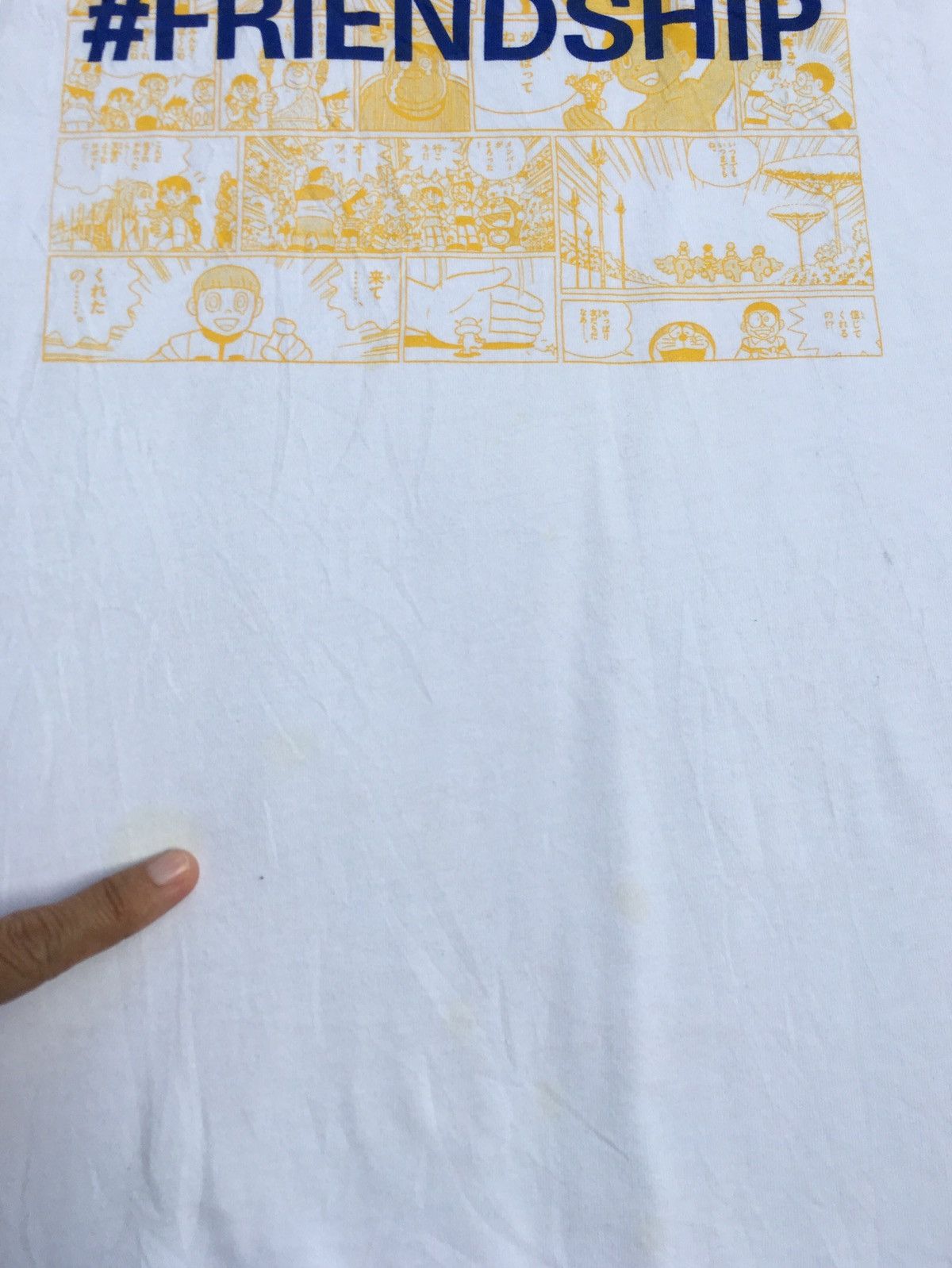 Japanese Brand × Vintage Rare Vintage Doraemon Friendship Japanese Brand Tee Size US M / EU 48-50 / 2 - 6 Thumbnail