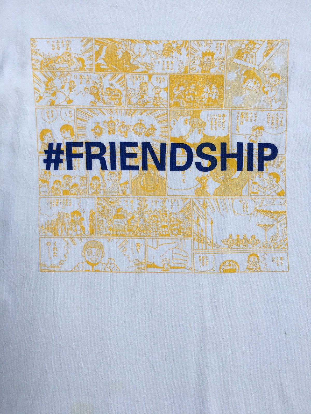 Japanese Brand × Vintage Rare Vintage Doraemon Friendship Japanese Brand Tee Size US M / EU 48-50 / 2 - 5 Thumbnail