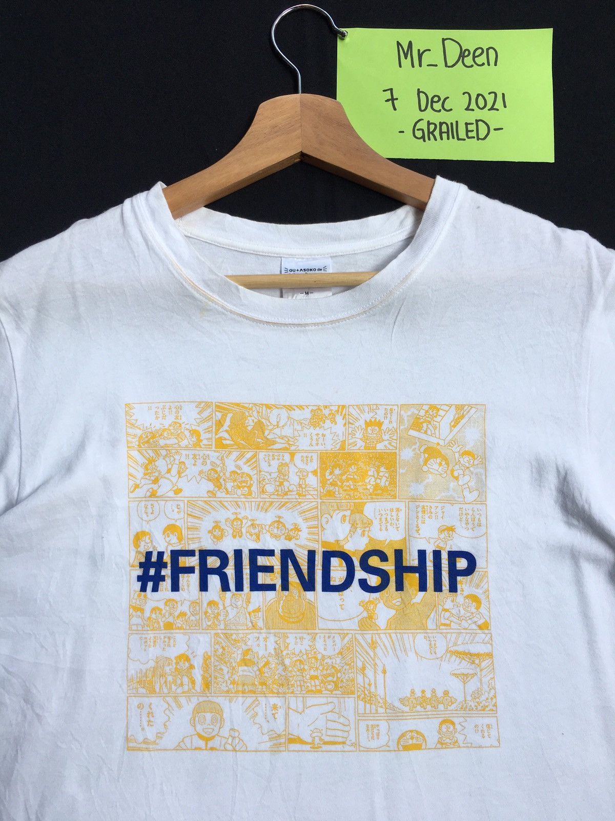 Japanese Brand × Vintage Rare Vintage Doraemon Friendship Japanese Brand Tee Size US M / EU 48-50 / 2 - 1 Thumbnail