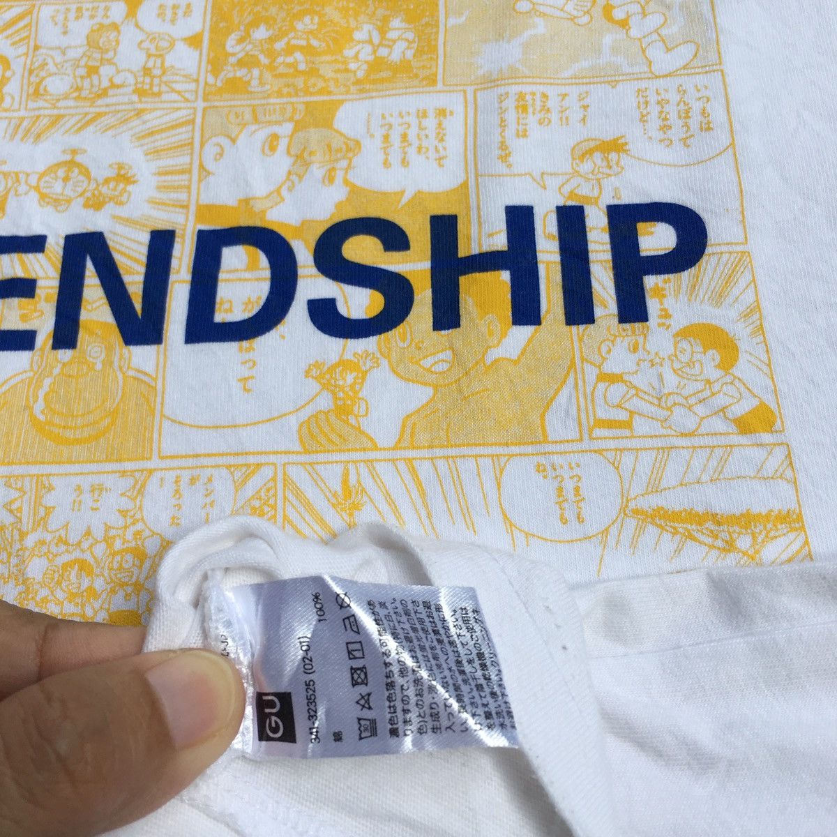 Japanese Brand × Vintage Rare Vintage Doraemon Friendship Japanese Brand Tee Size US M / EU 48-50 / 2 - 12 Thumbnail