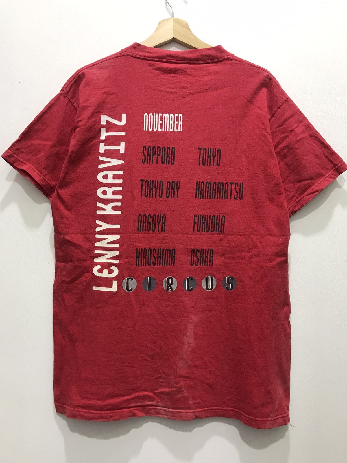 Band Tees Vintage Lenny Kravtiz Circus Tour Tshirt Size US L / EU 52-54 / 3 - 2 Thumbnail