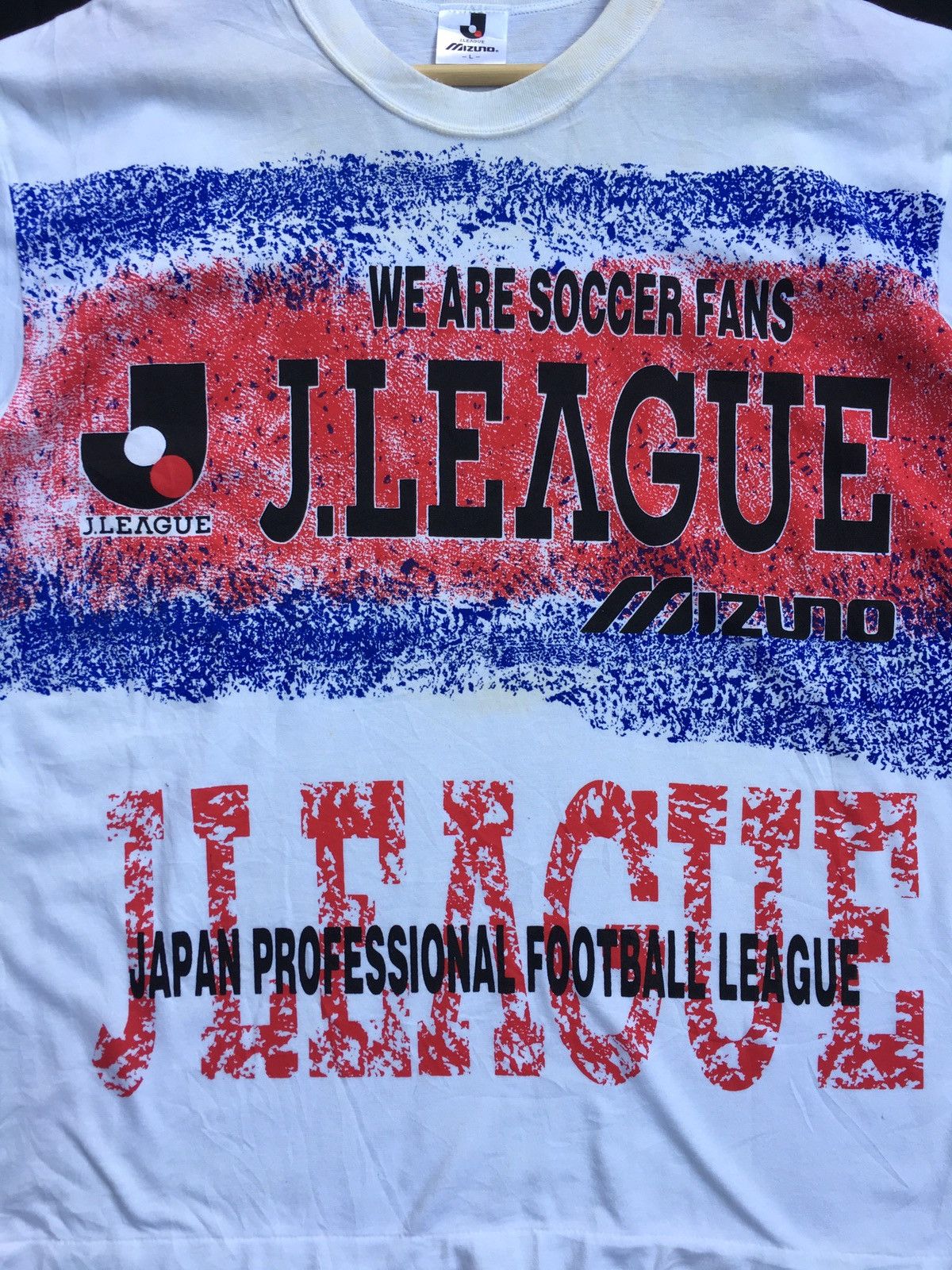 Japanese Brand Rare Vintage Japan League Professional Football Tshirt Size US M / EU 48-50 / 2 - 4 Thumbnail