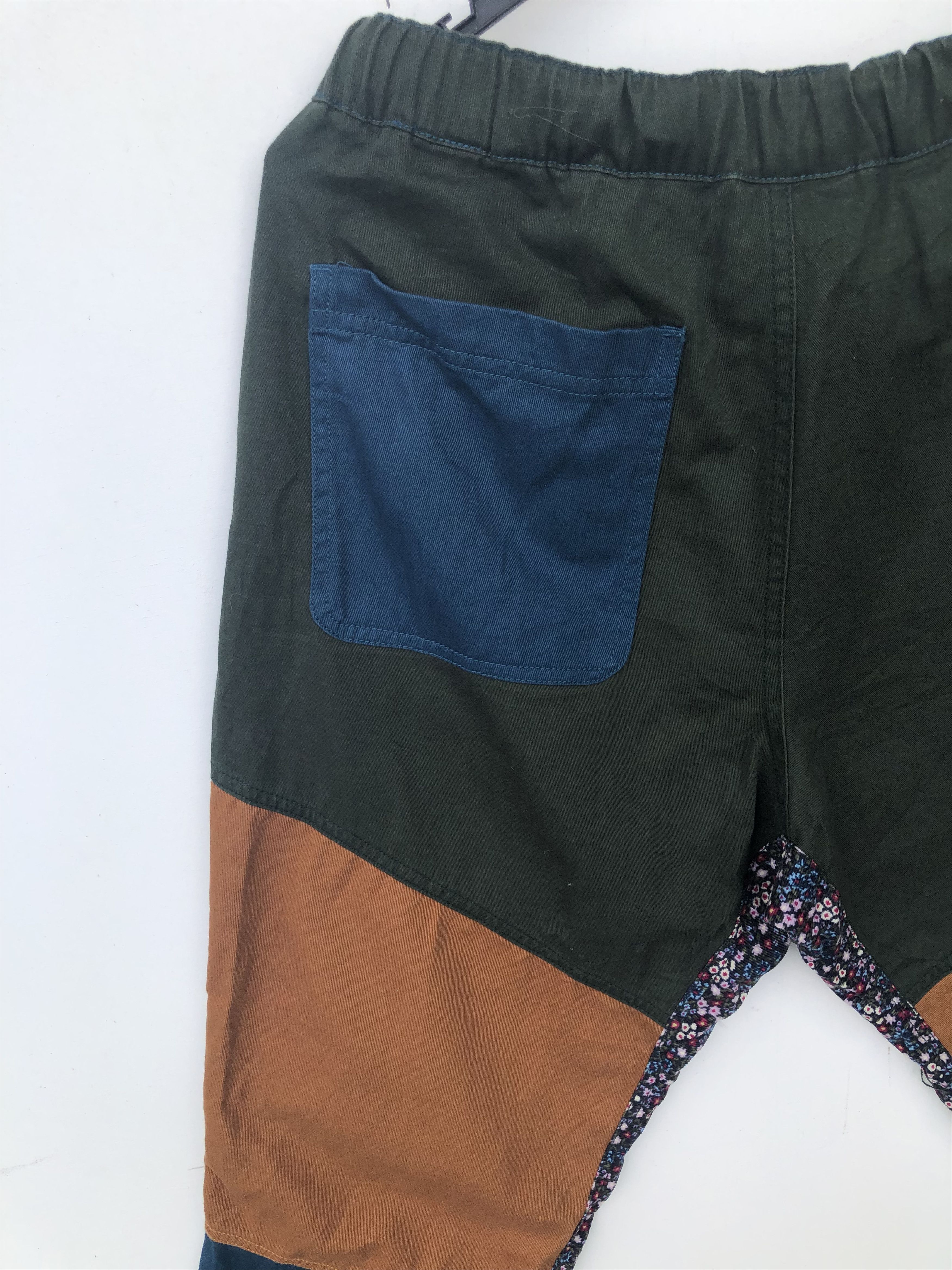 Japanese Brand RARE🔥PATCH WORK CROPPED 3/4 PANTS NICE DESIGN Size US 32 / EU 48 - 7 Thumbnail