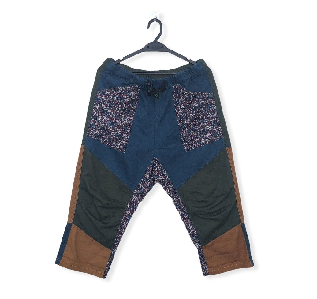 Japanese Brand RARE🔥PATCH WORK CROPPED 3/4 PANTS NICE DESIGN Size US 32 / EU 48 - 1 Thumbnail