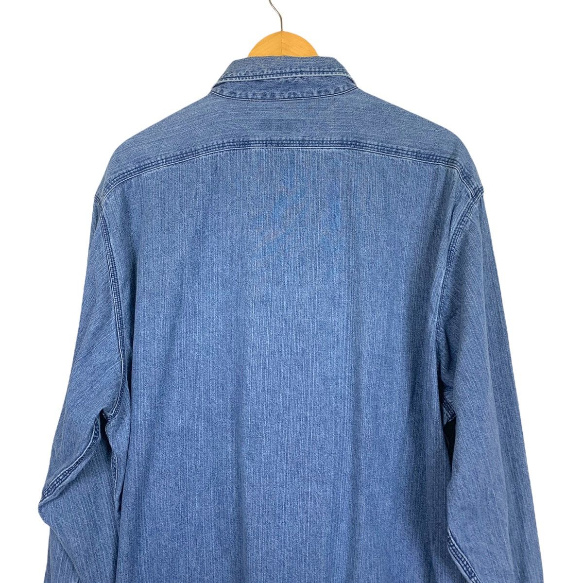 Polo Ralph Lauren Vtg Polo Jeans Ralph Lauren Denim Shirt Size US XL / EU 56 / 4 - 6 Thumbnail