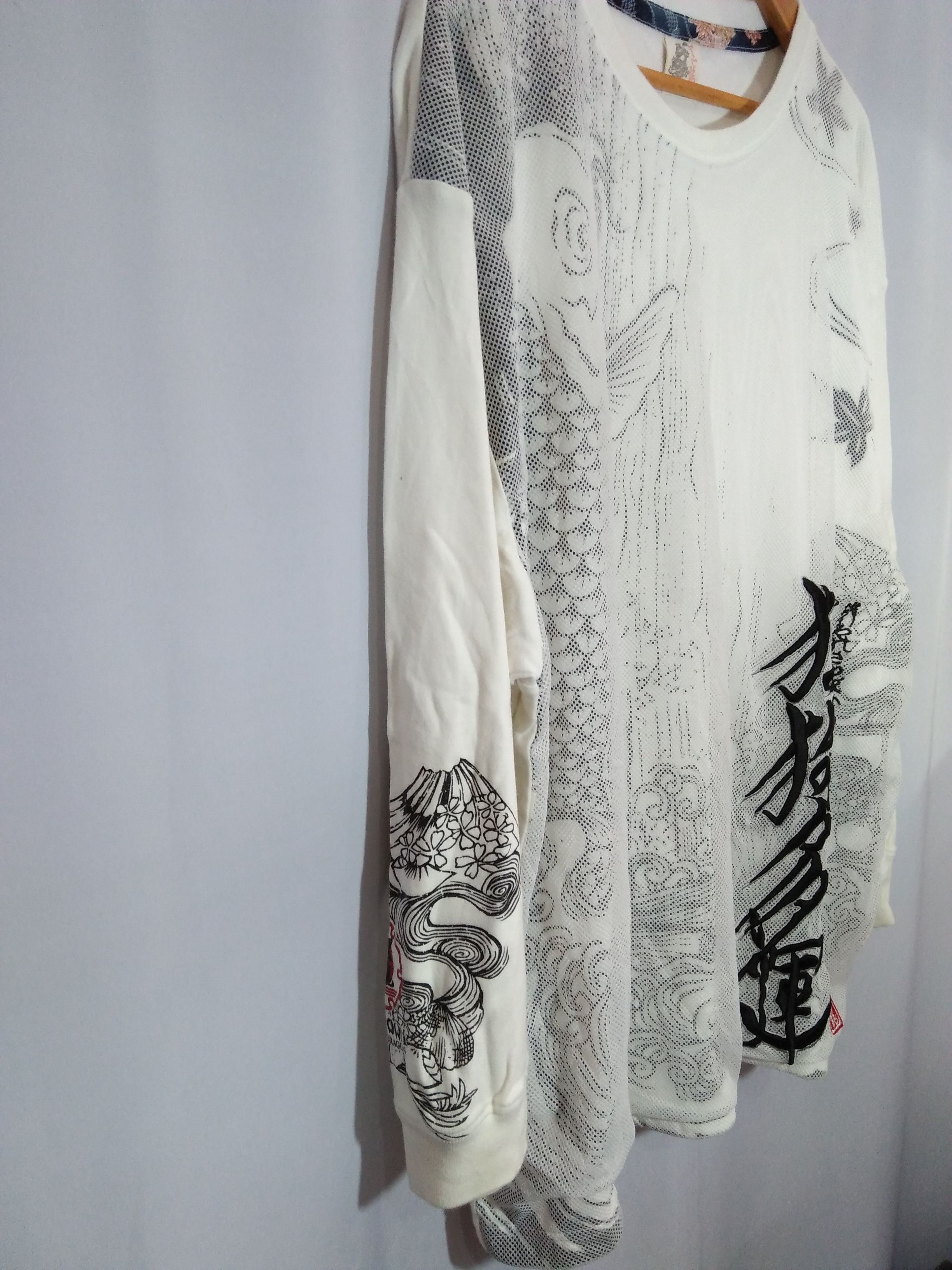 Dogtown Dogtown Koi Fish Net Tshirt Long Size US XXL / EU 58 / 5 - 5 Thumbnail