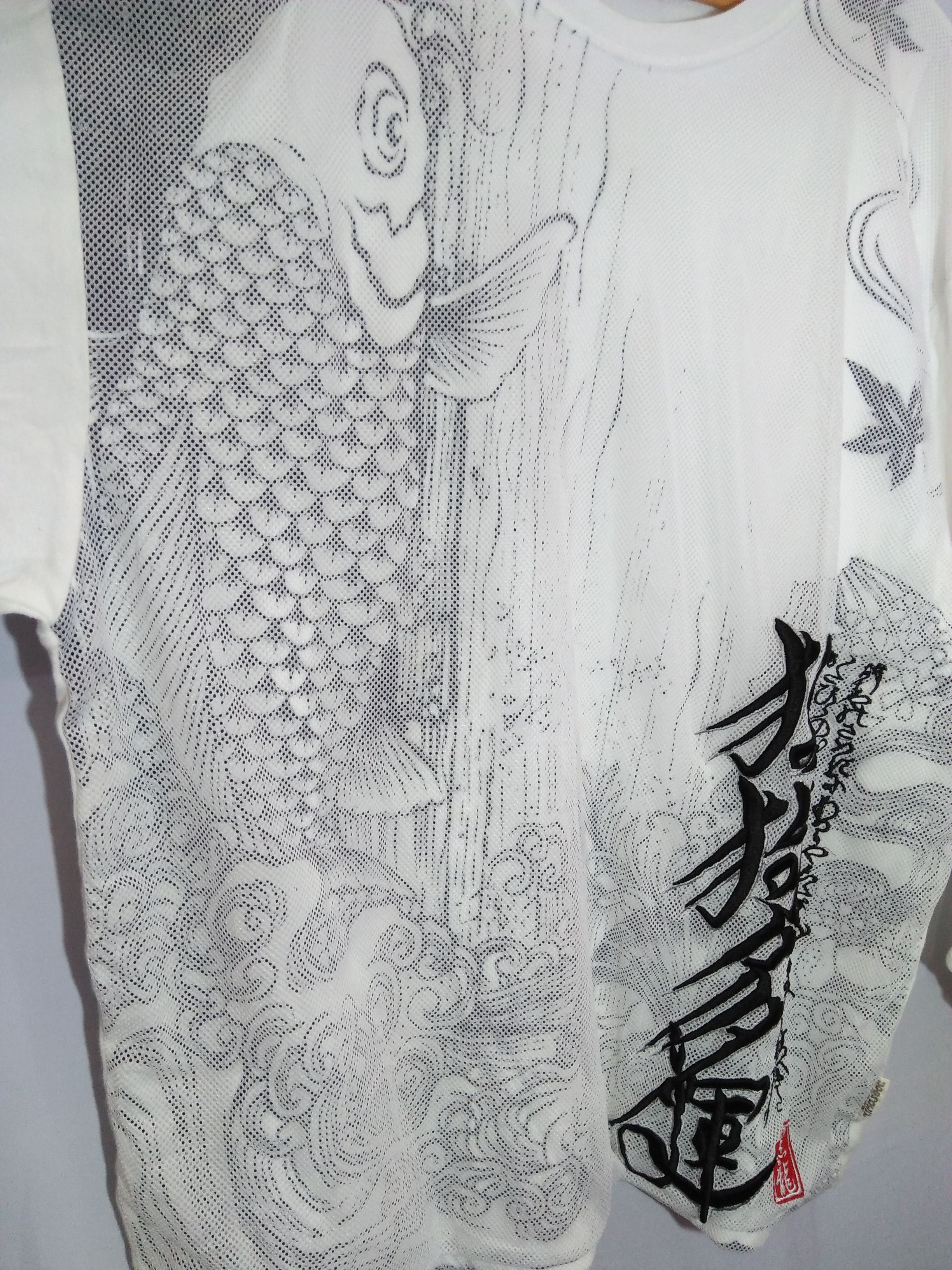 Dogtown Dogtown Koi Fish Net Tshirt Long Size US XXL / EU 58 / 5 - 3 Thumbnail