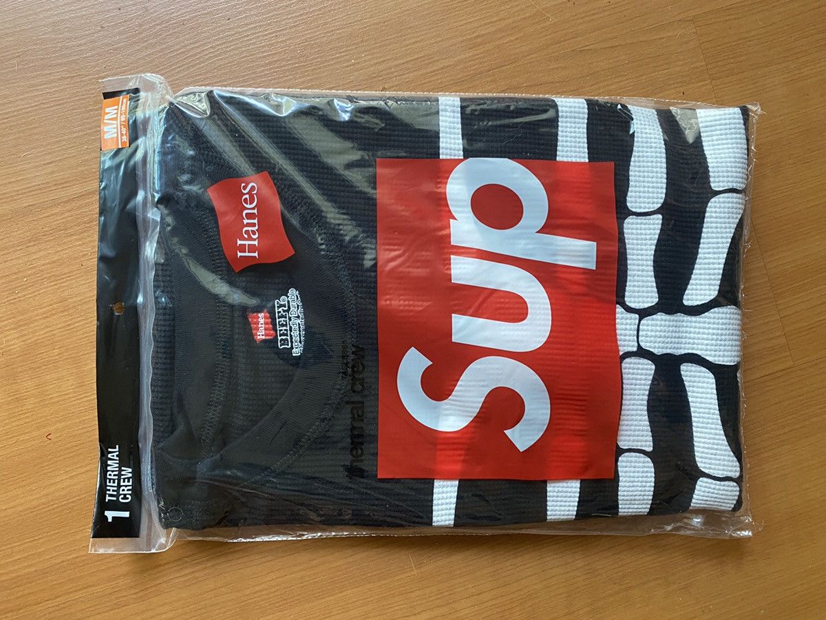 Hanes × Supreme FW21 Supreme®/Hanes® Bones Thermal Crew (1