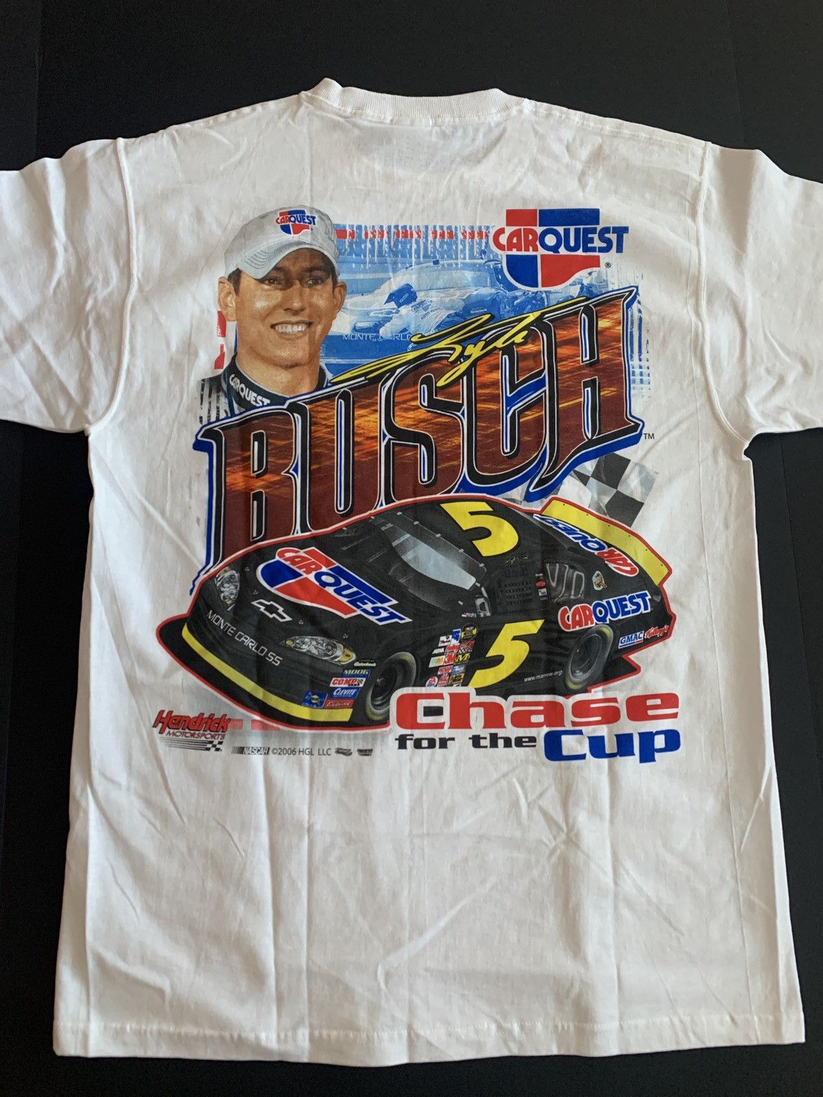 Fruit Of The Loom Nascar Kyle Busch T-Shirt | Grailed