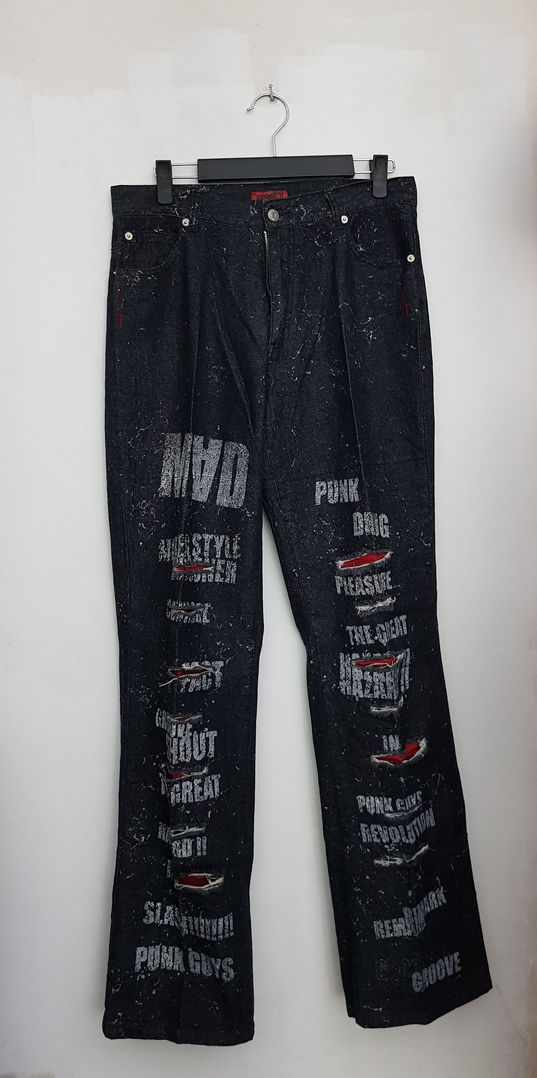 Japanese Brand Japanese brand printed Pants Size US 33 - 1 Thumbnail