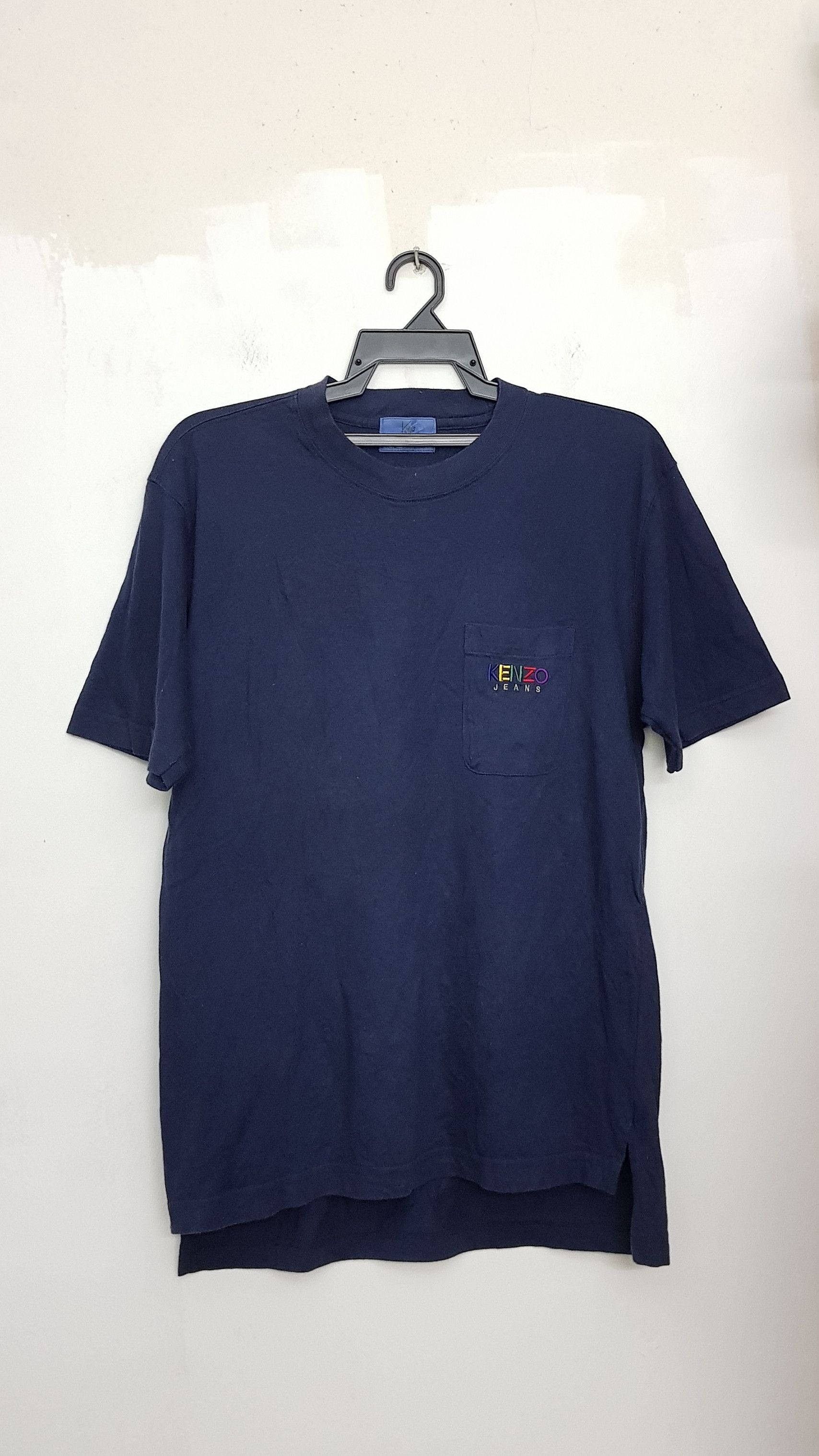 Designer × Kenzo 90's Kenzo Multicolor Spellout Logo Embroidery Tshirt Size US S / EU 44-46 / 1 - 5 Thumbnail