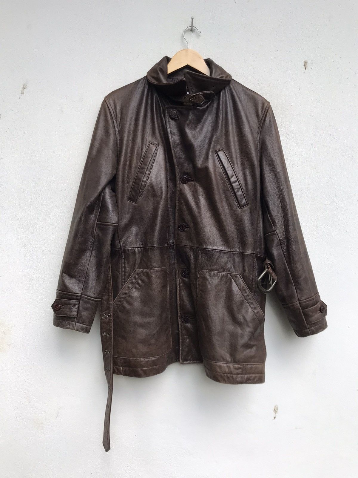 Harley Davidson Vintage Harley Davidson Cowhide Leather Coat Size US S / EU 44-46 / 1 - 18 Thumbnail
