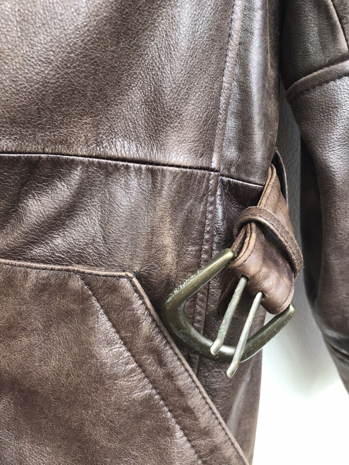 Harley Davidson Vintage Harley Davidson Cowhide Leather Coat Size US S / EU 44-46 / 1 - 20 Thumbnail