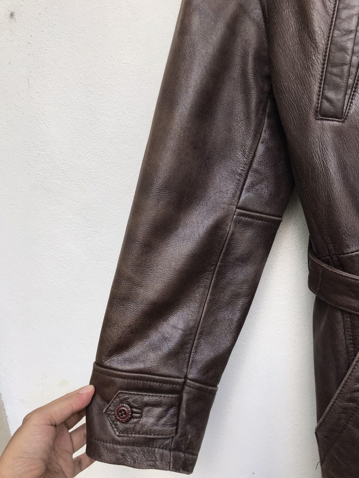 Harley Davidson Vintage Harley Davidson Cowhide Leather Coat Size US S / EU 44-46 / 1 - 8 Thumbnail