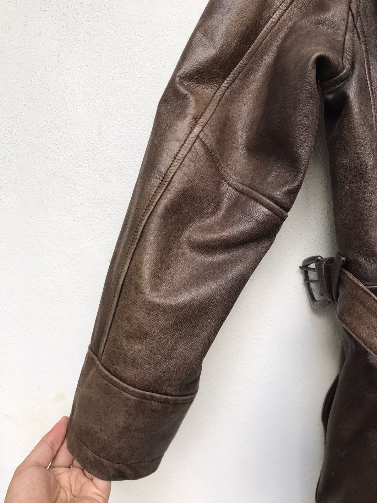 Harley Davidson Vintage Harley Davidson Cowhide Leather Coat Size US S / EU 44-46 / 1 - 15 Thumbnail