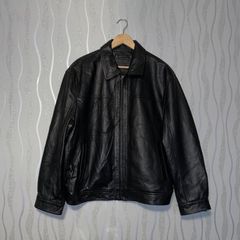 Roundtree & Yorke, Jackets & Coats, Nwot Mens Roundtree Yorke Black Lamb  Skin Leather Jacket