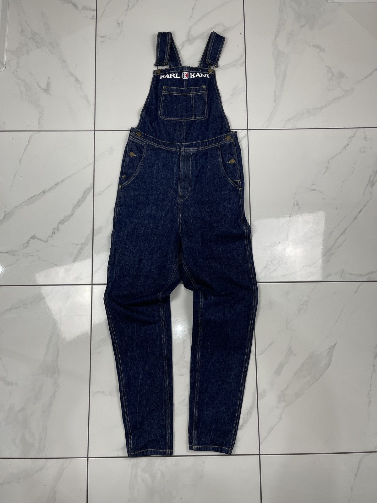 Vintage Vintage Karl Kani Denim overall jumpsuit | Grailed