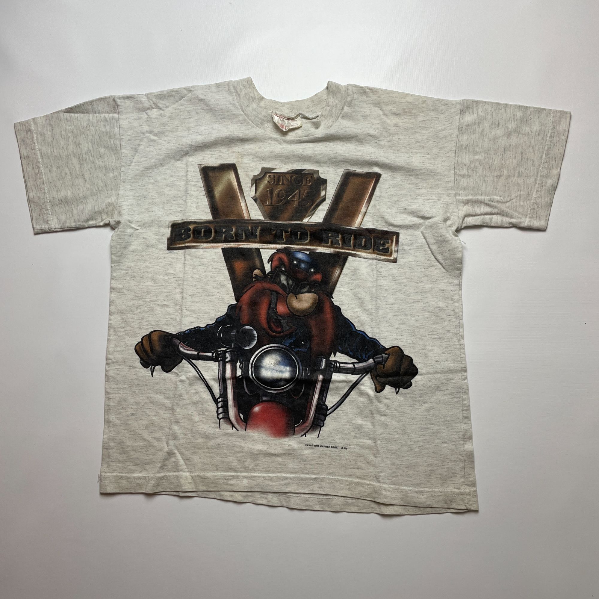 Vintage Vintage Looney Tunes Yosemite Sam Motorcycle T-Shirt | Grailed