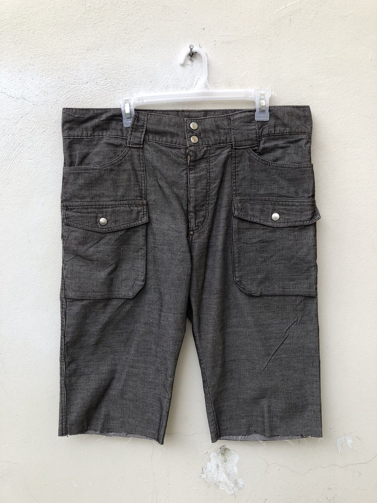 Nonnative Nonnative Japan Corduroy Striped Bush Pant Short Cut Off Leg Size US 36 / EU 52 - 6 Thumbnail