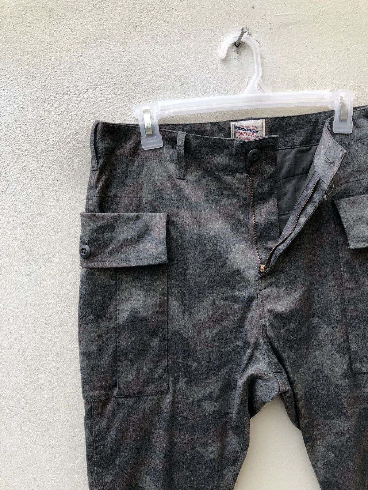 The Duffer of St.George Duffer Of St George Camo Cargo Trouser Hybrid Pant Size US 31 - 4 Thumbnail