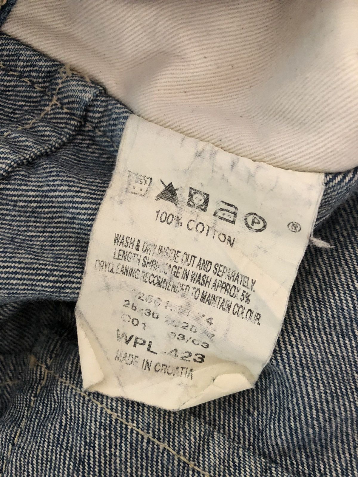 Levi's Vintage Levi’s RED Jeans Billy-Bob Denim Pant Size US 29 - 22 Thumbnail
