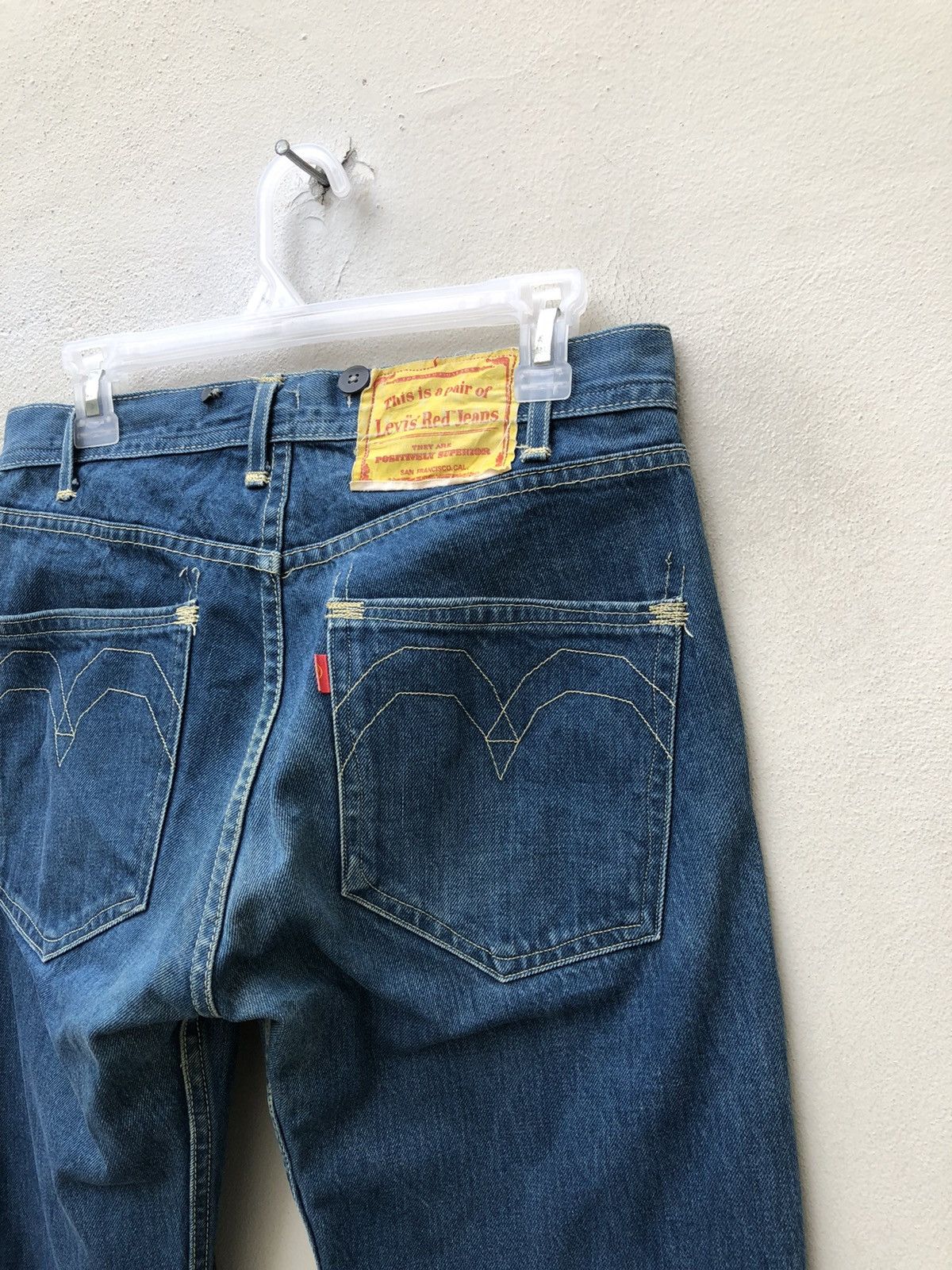 Levi's Vintage Levi’s RED Jeans Billy-Bob Denim Pant Size US 29 - 15 Thumbnail