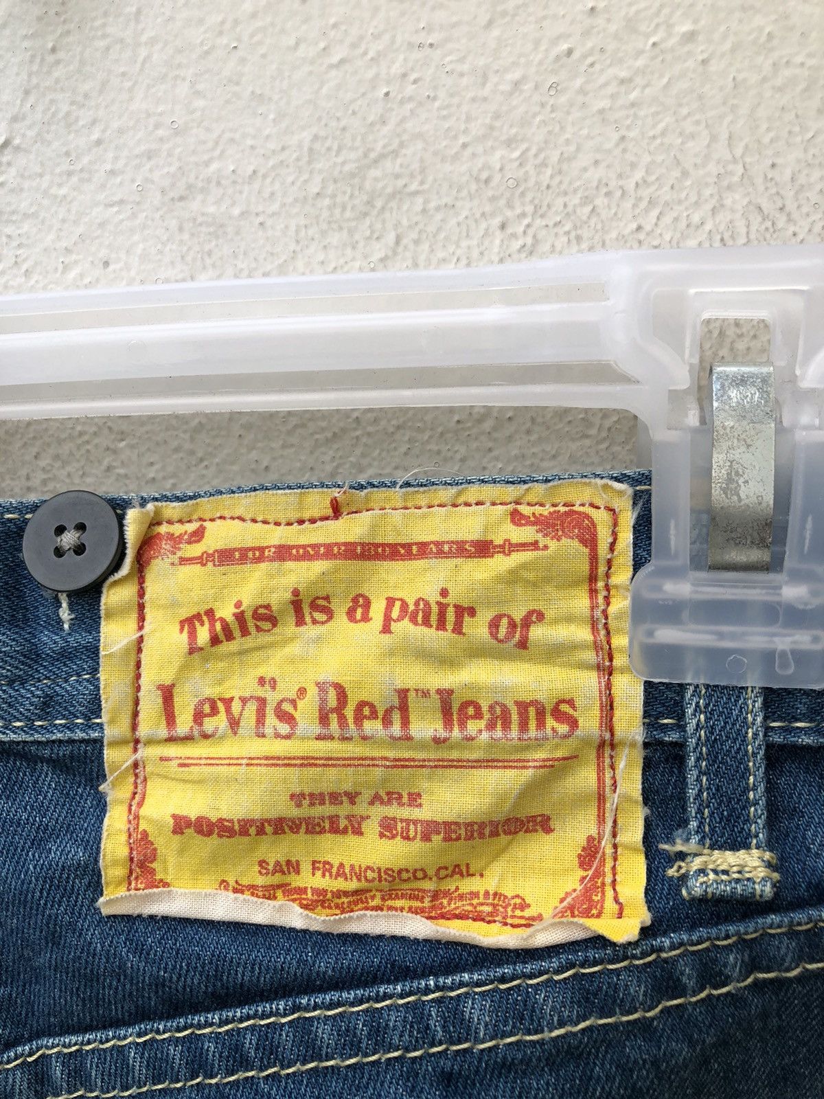 Levi's Vintage Levi’s RED Jeans Billy-Bob Denim Pant Size US 29 - 20 Thumbnail