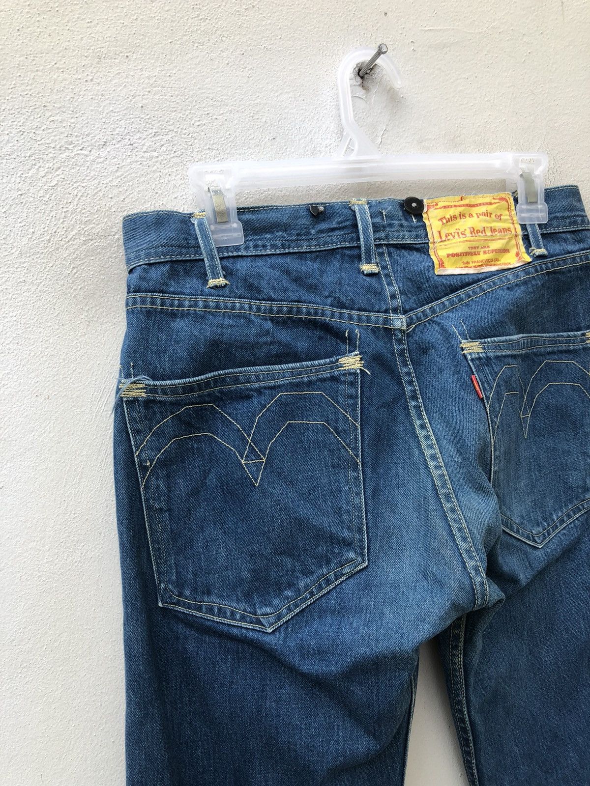 Levi's Vintage Levi’s RED Jeans Billy-Bob Denim Pant Size US 29 - 12 Thumbnail