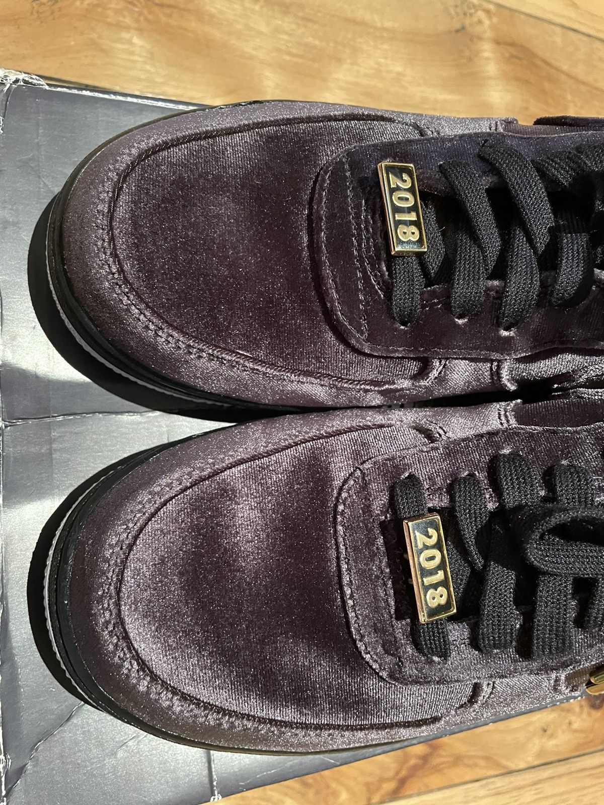 Nike Nike Air Force 1 07 QS Velvet Rose 2018 Size US 10 / EU 43 - 4 Thumbnail
